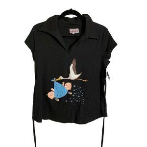 4/$20‎ Disenos Ammor Maternity Shirt NWT Womens Size L Comfort Baby Pregnant